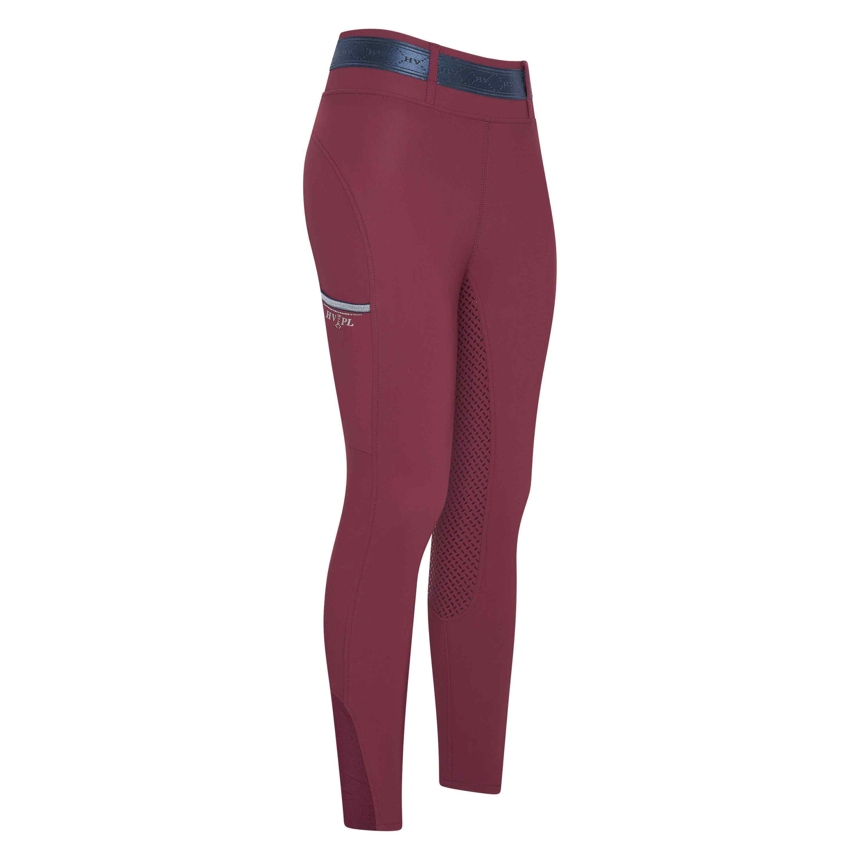 Leggings da equitazione full grip da donna HV Polo Clarissa 4/5