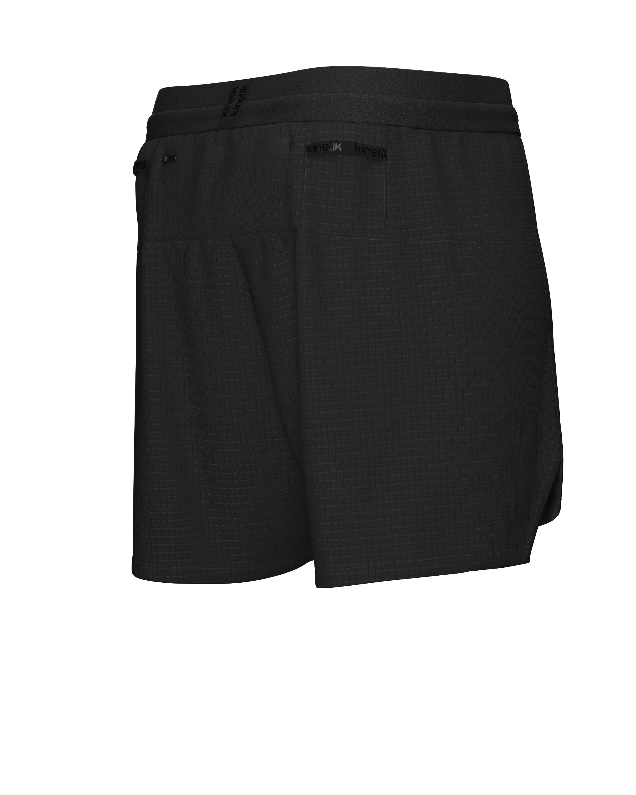 SHORT DE TRAIL RUNNING AEROK 6 BLACK BEAUTY 2/7