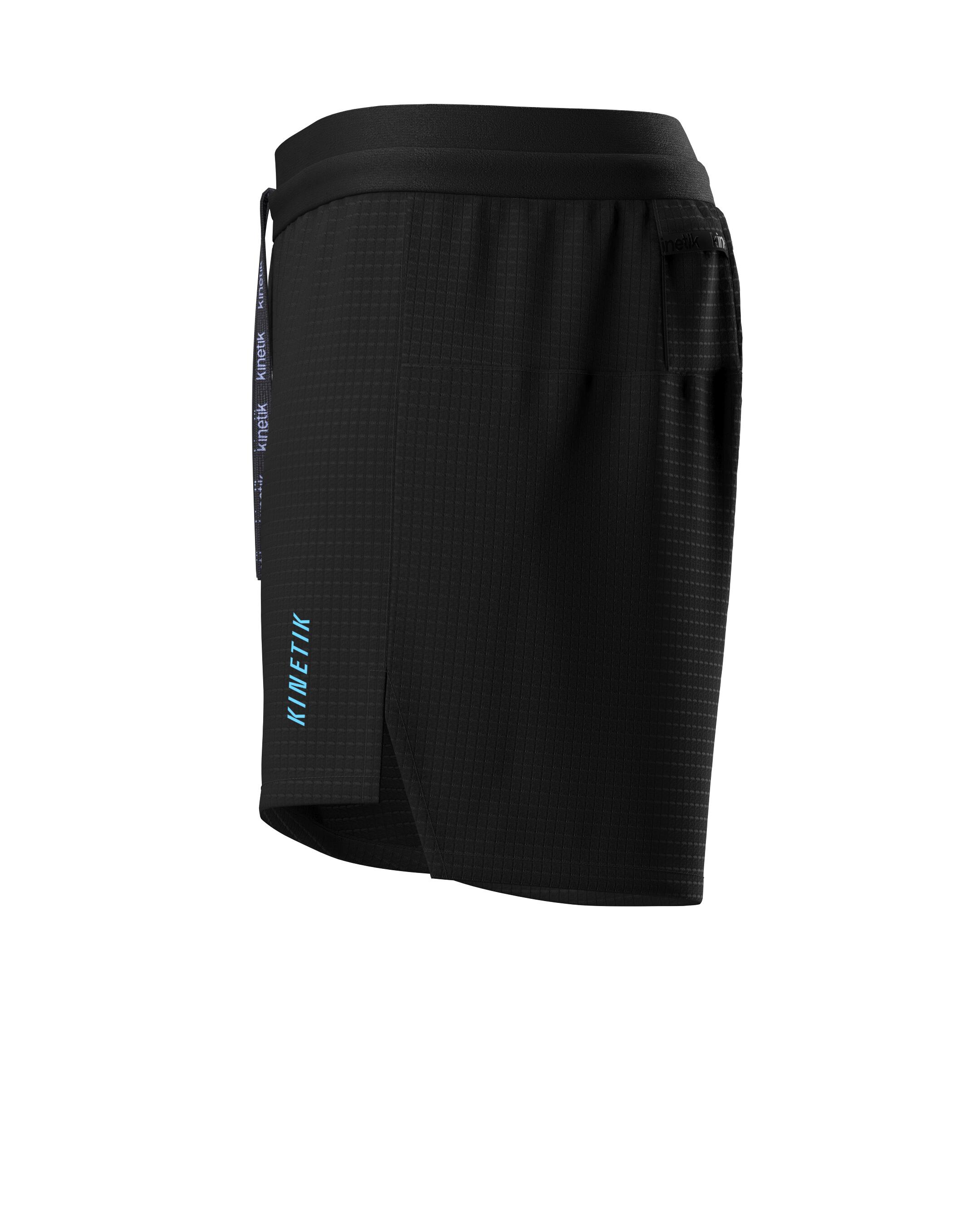 SHORT DE TRAIL RUNNING AEROK 6 BLACK BEAUTY 4/7