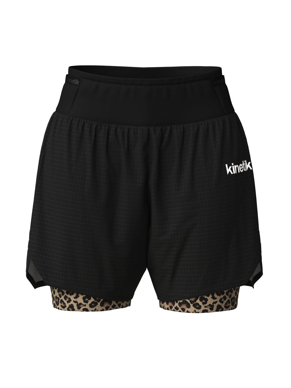 SHORT DE TRAIL RUNNING AEROK ULTRA TRAIL LEOPARD 3/4