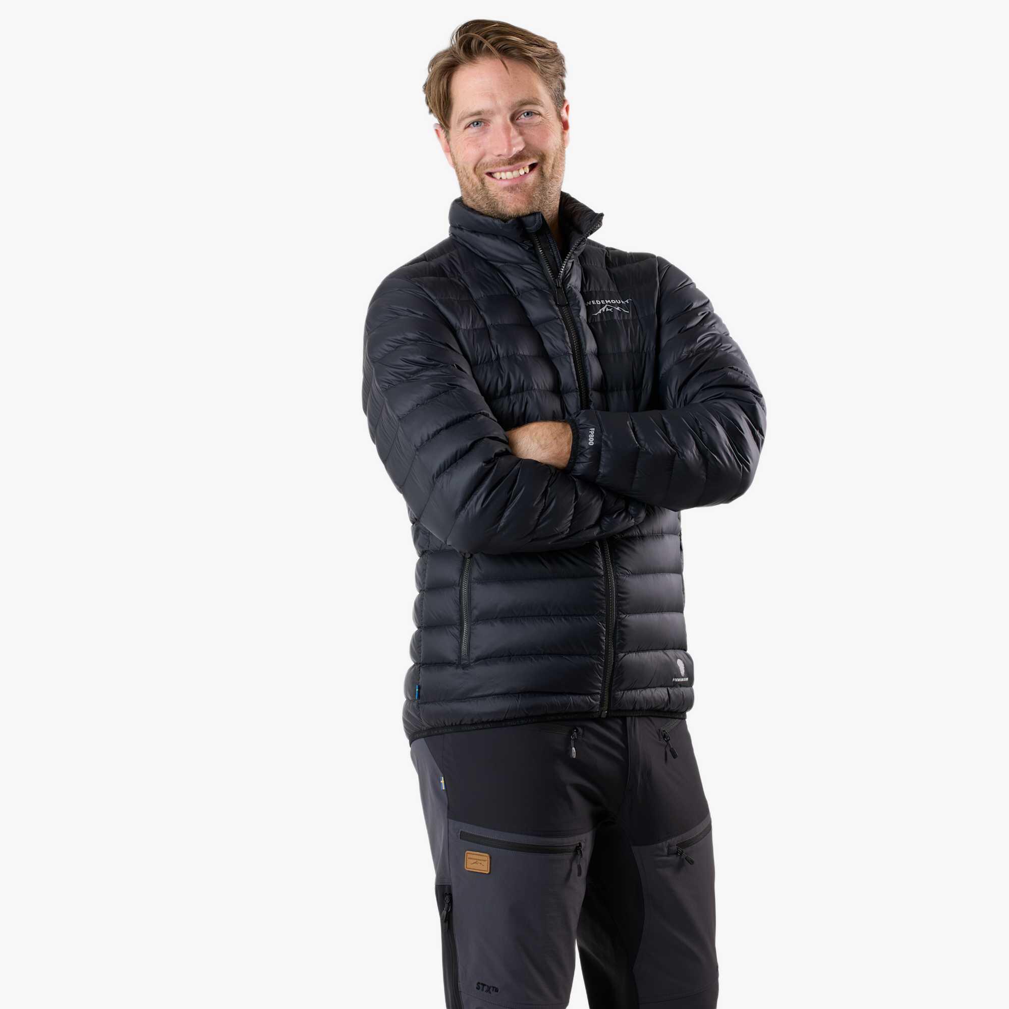 Doudoune randonnée homme déperlante coupe-vent Himalaya 3/7