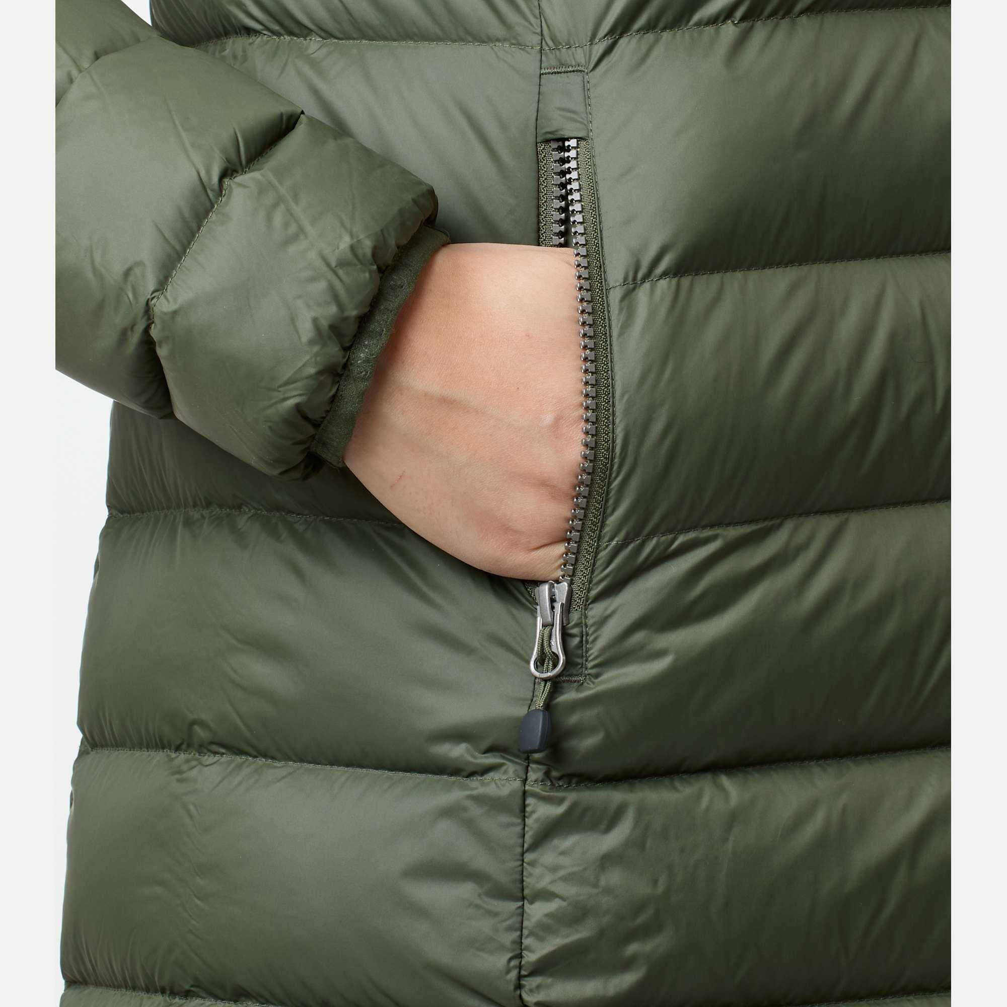 Giacca a vento da trekking donna idrorepellente antivento Östersund Long 6/8