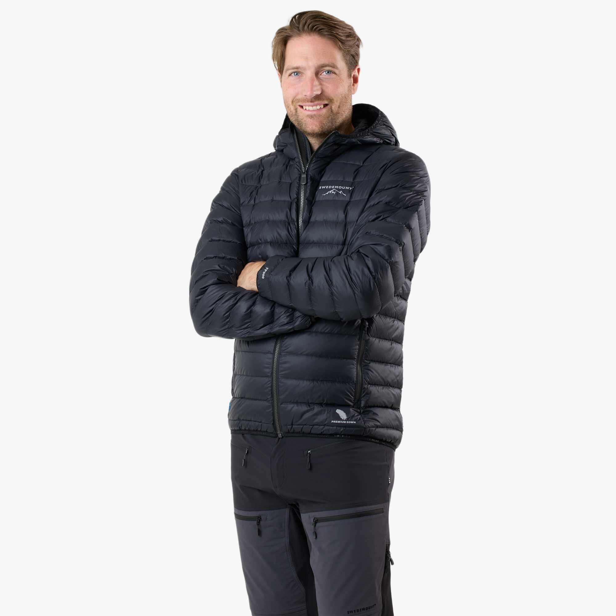 Doudoune randonnée homme déperlante respirante Himalaya Hood Down Jacket 4/7