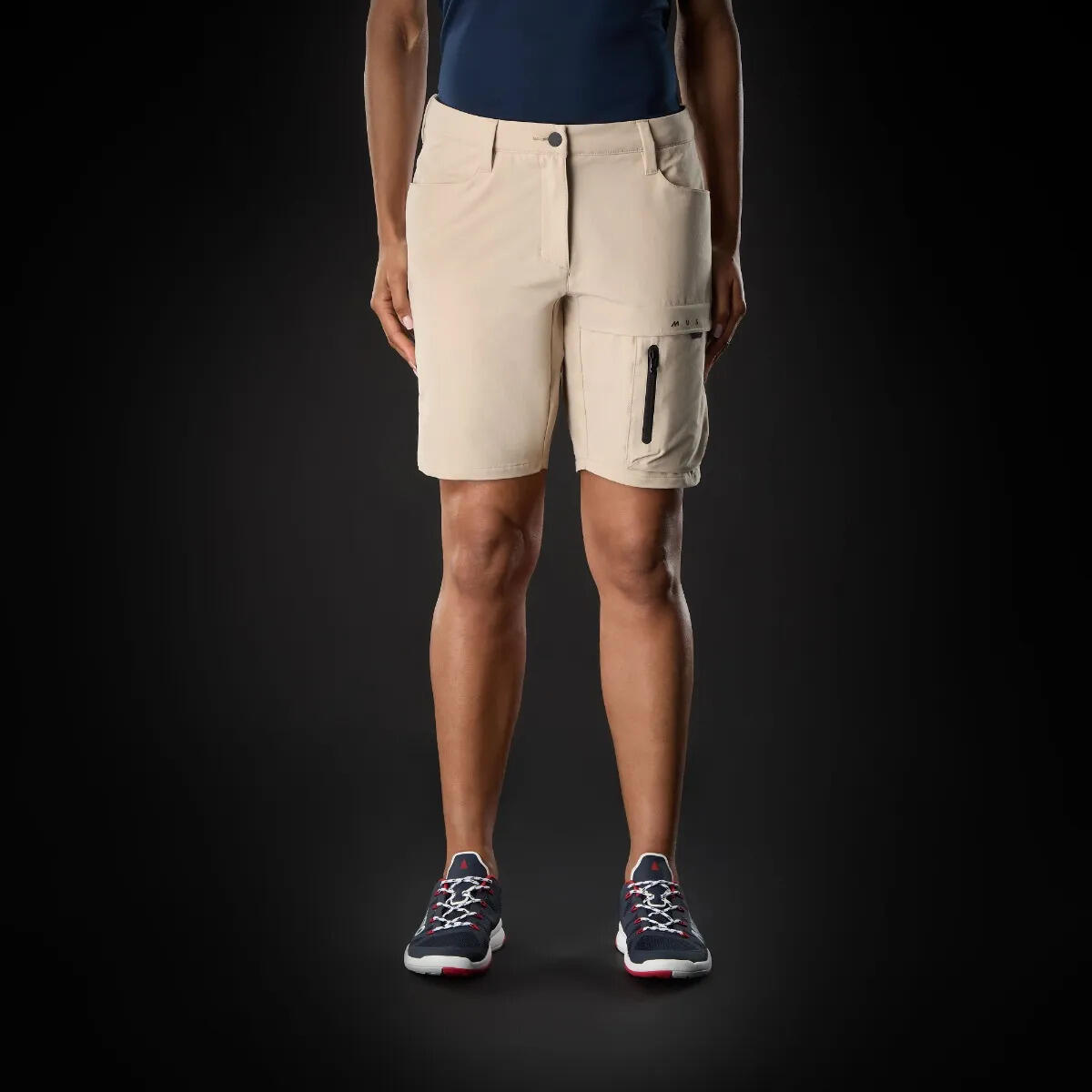 Pantalón corto mujer Musto Deck 3/4