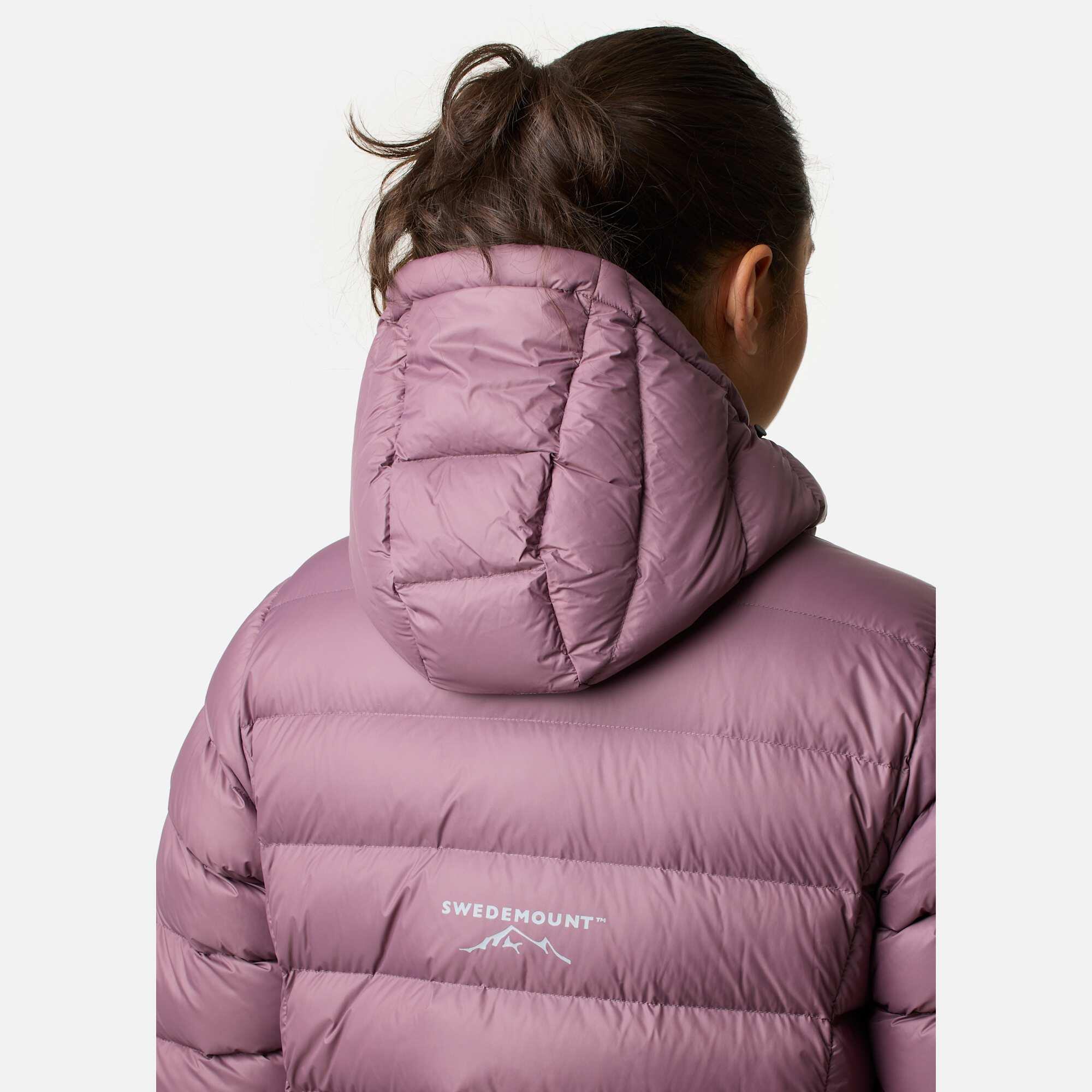 Doudoune randonnée femme coupe-vent respirante Östersund Long Coat 7/8
