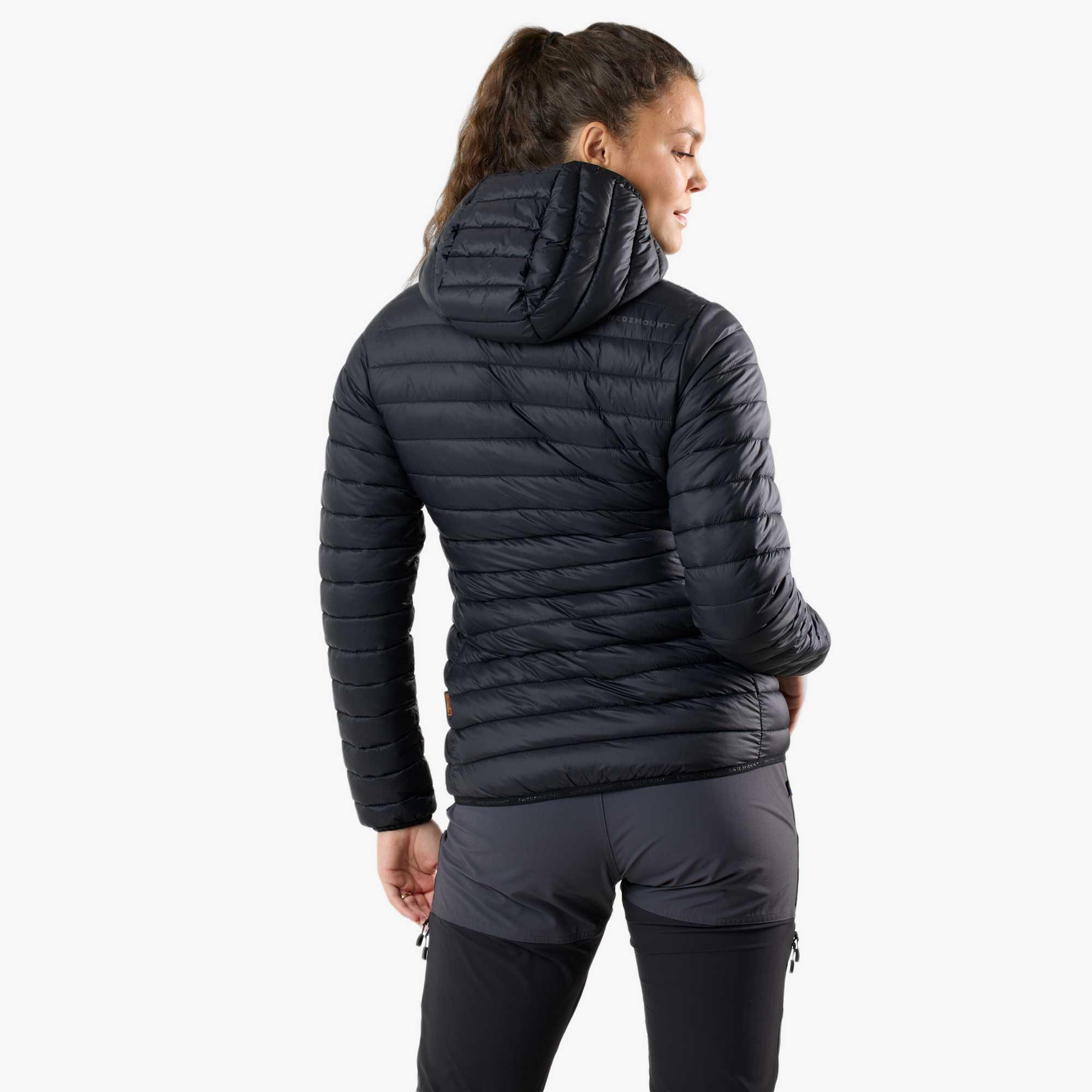 Women hiking outdoor jacket breathable water repellent Lofoten Hood 2/6