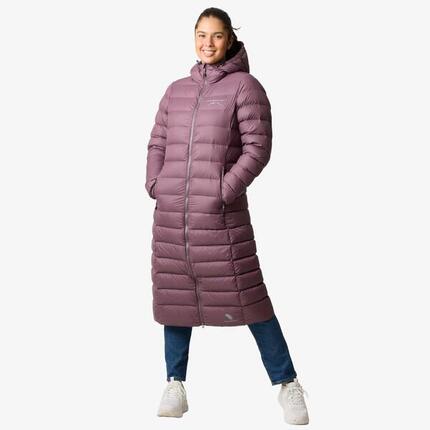 Doudoune randonnée femme déperlante coupe-vent respirante Östersund Long