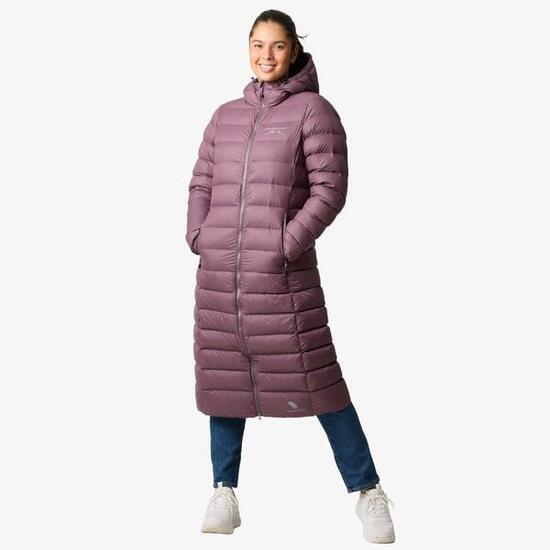 Doudoune randonnée femme déperlante coupe-vent respirante Östersund Long