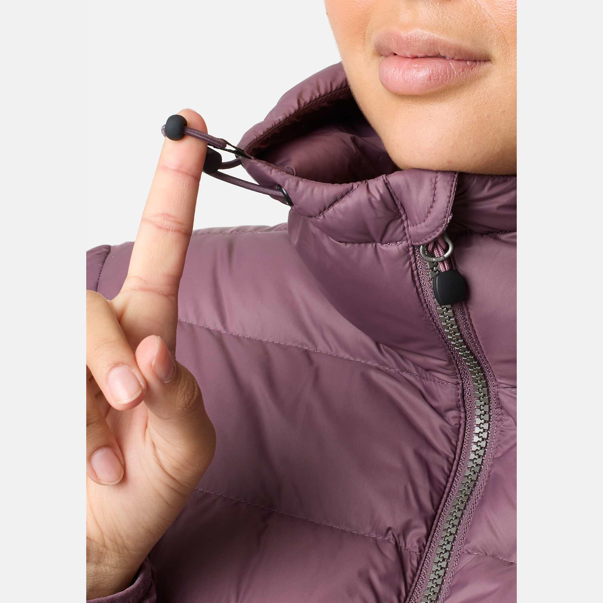 Doudoune randonnée femme coupe-vent respirante Östersund Long Coat 6/8