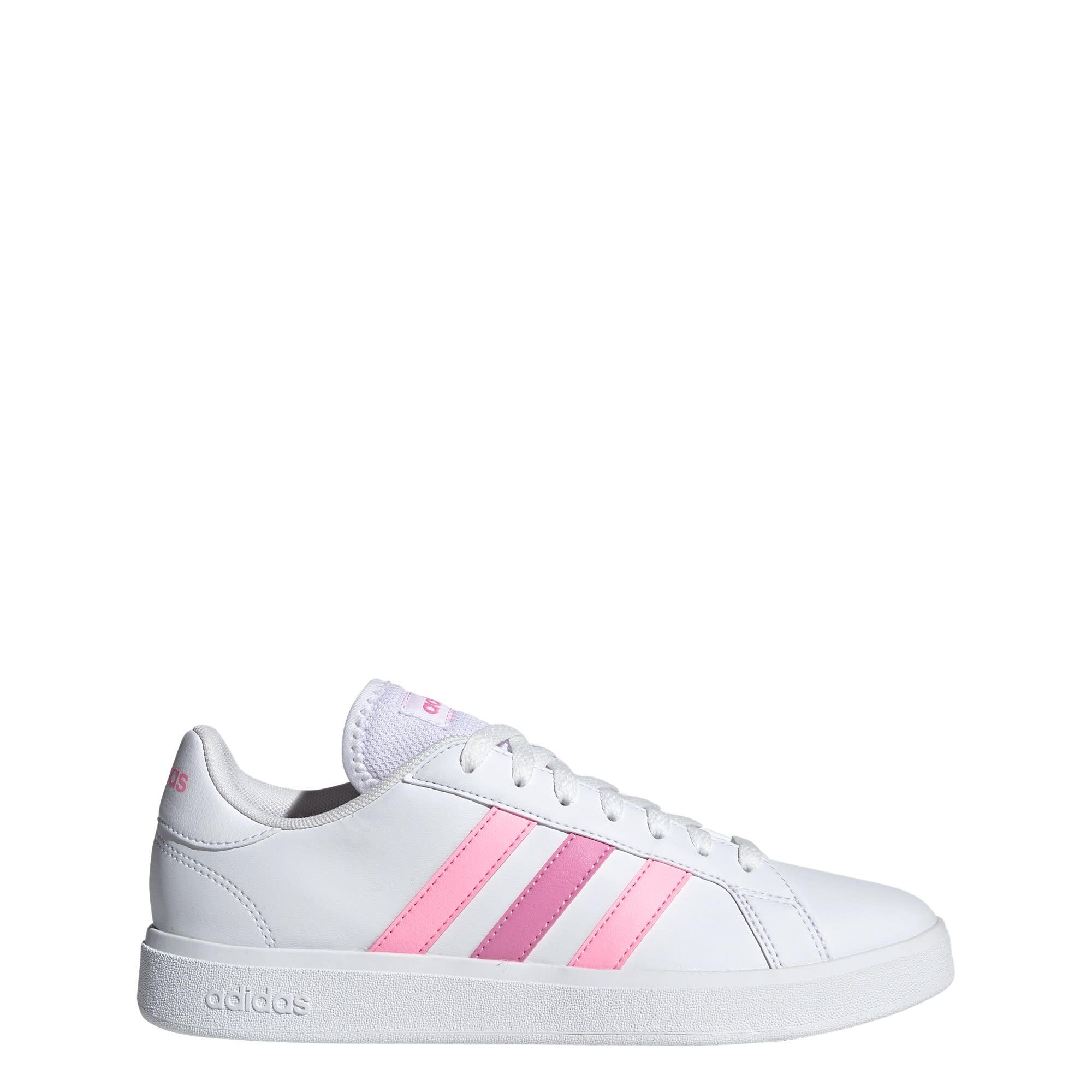 Adidas - Chaussure Grand Court Td Lifestyle Court Casual - Baskets - Blanc|rose - Decathlon