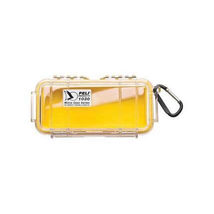 Peli Micro Case 1030 Yellow – kompakter Schutzkoffer für Kleingeräte