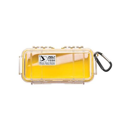 Peli Micro Case 1030 Yellow – kompakter Schutzkoffer für Kleingeräte