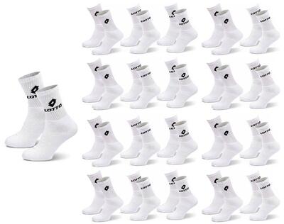 Sport lotto crew sokken - pakket van 20 paar + 1 gratis