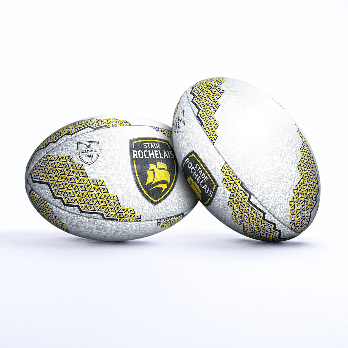 Ballon de rugby La Rochelle Supporter Gilbert Stade Rochelais 2/4