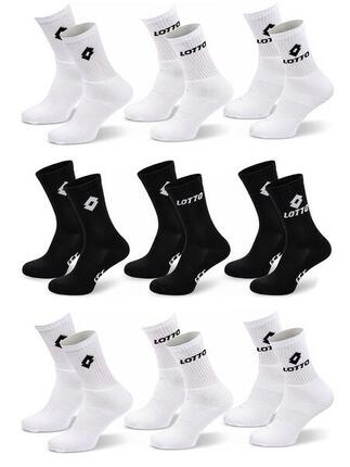 Chaussettes SPORT LOTTO CREW - Pack de 9 Paires
