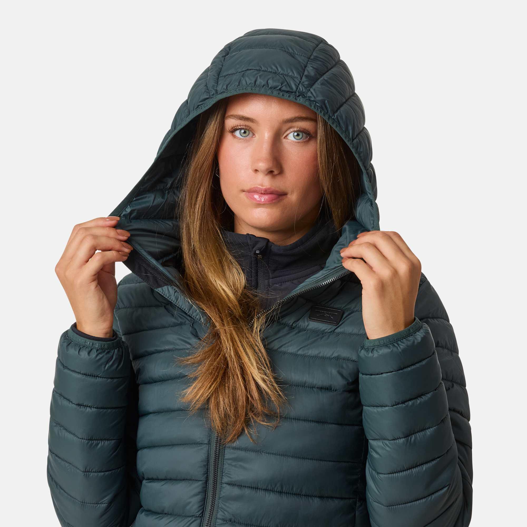 Veste outdoor randonnée femme respirante déperlante Lofoten Hood 5/8