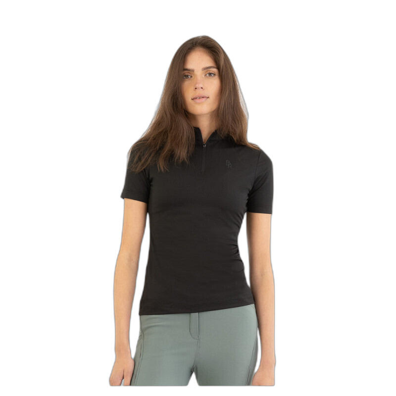 BR Maglia mezza zip da equitazione donna BR Equitation Ida