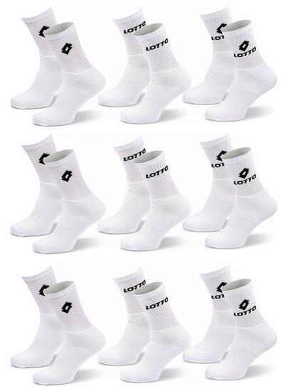 Chaussettes SPORT LOTTO CREW - Pack de 9 Paires