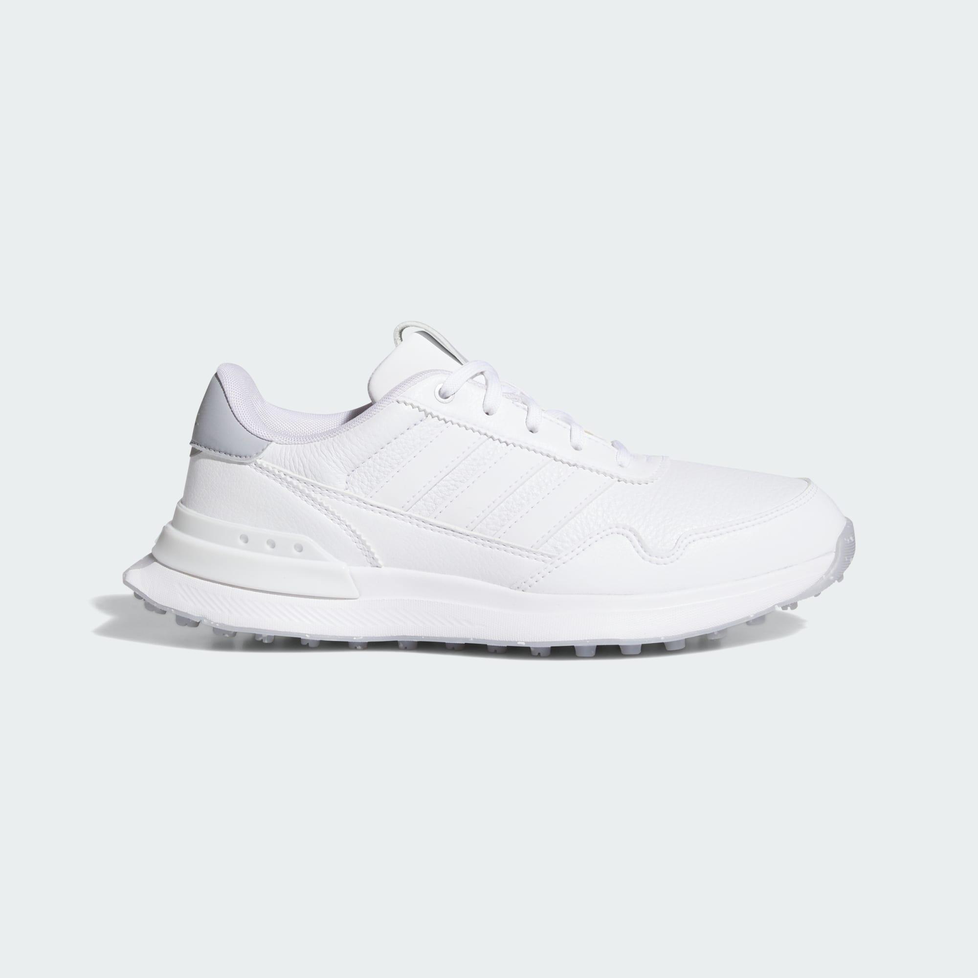 Adidas - Chaussure De Golf En Cuir Sans Crampons S2g 26 - Chaussures De Golf - Blanc|gris - Decathlon