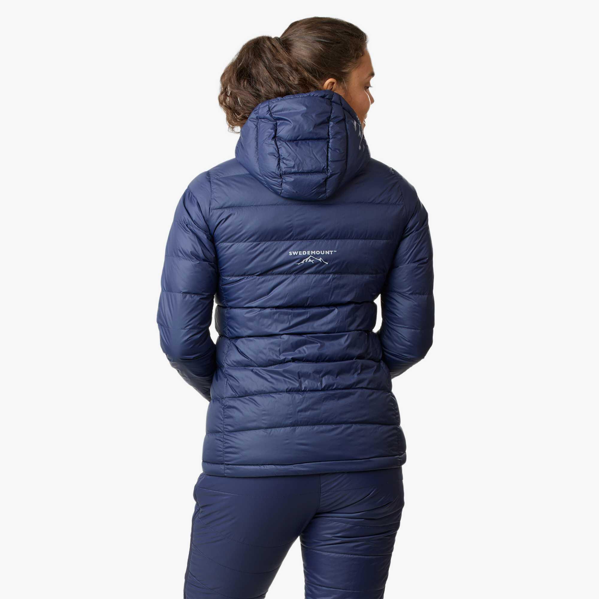 Doudoune randonnée femme déperlante coupe-vent Östersund 2.0 2/6