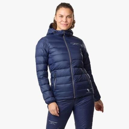 Doudoune randonnée femme déperlante coupe-vent Östersund 2.0