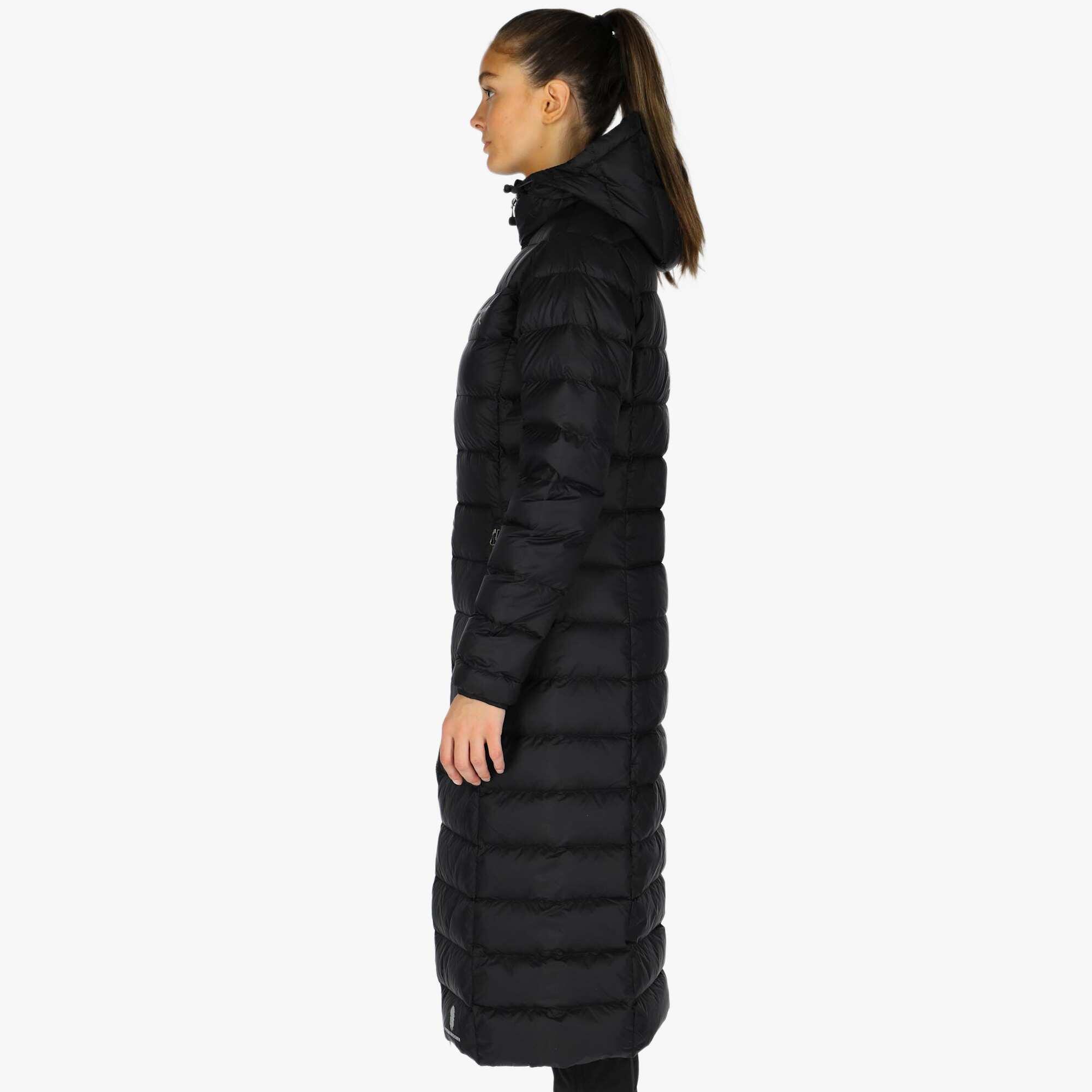 Doudoune randonnée femme coupe-vent respirante Östersund Long Coat 4/8