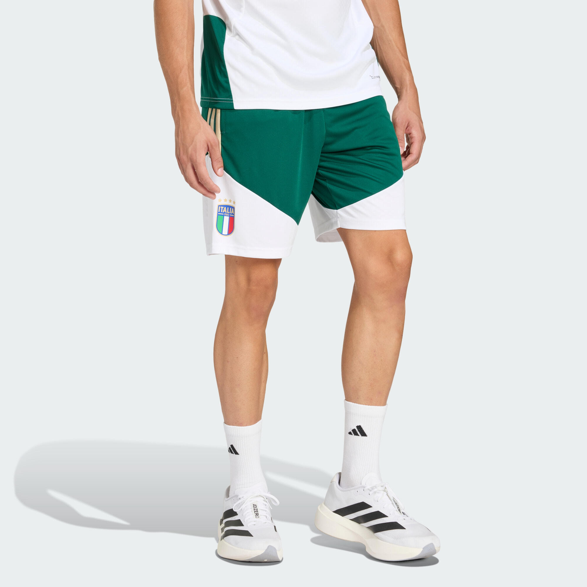 Adidas - Short D'Entraînement Italie 26 Tiro - Short - Vert - Decathlon