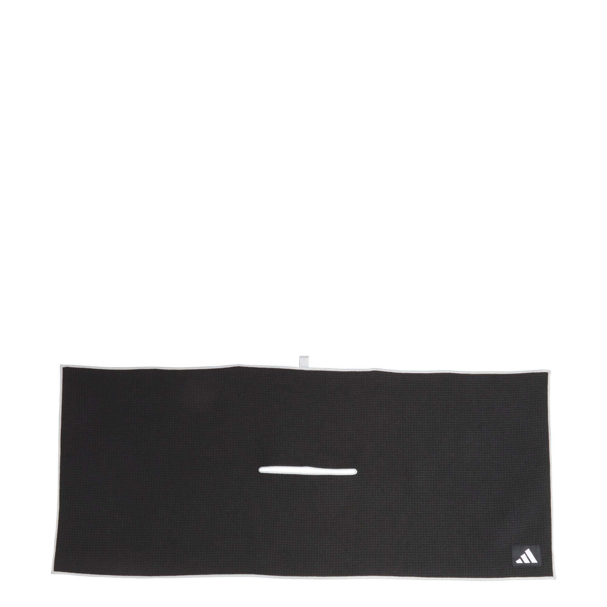 Adidas - Serviette De Golf Microfibre Club - Serviette - Noir - Decathlon