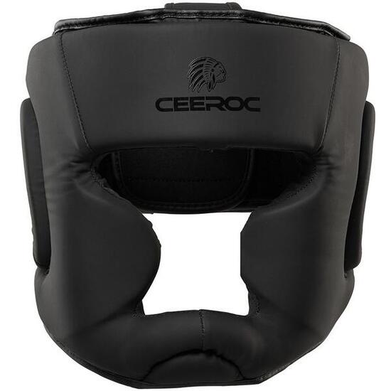CEEROC Kopfschutz Sparring Pu Black/Black