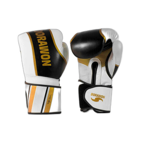Gants de boxe Thaï professionnel cuir enfant Dorawon Leeds