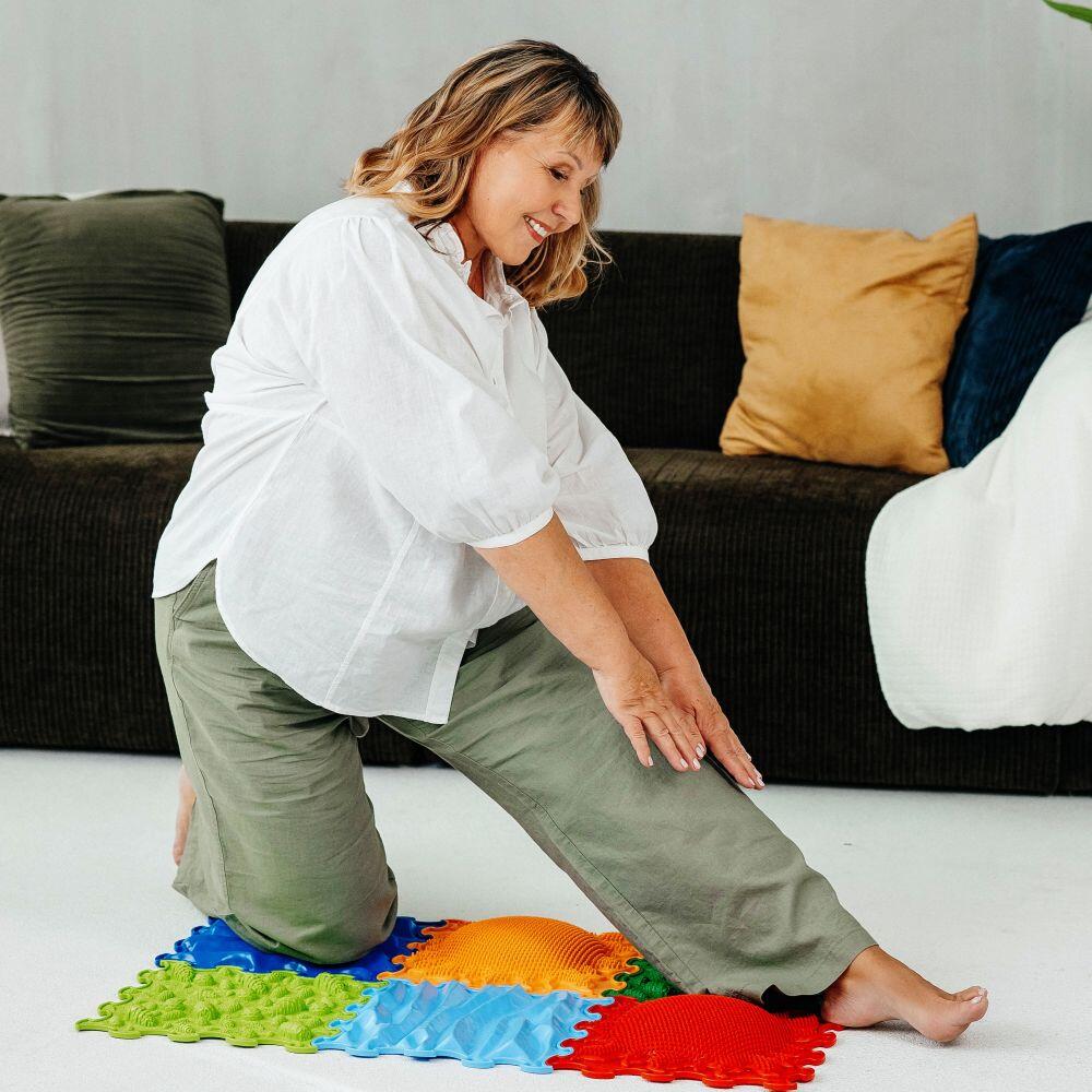 Alfombra Sensorial de Masaje Set 6 Piezas Puzzle Sensorial 6/7