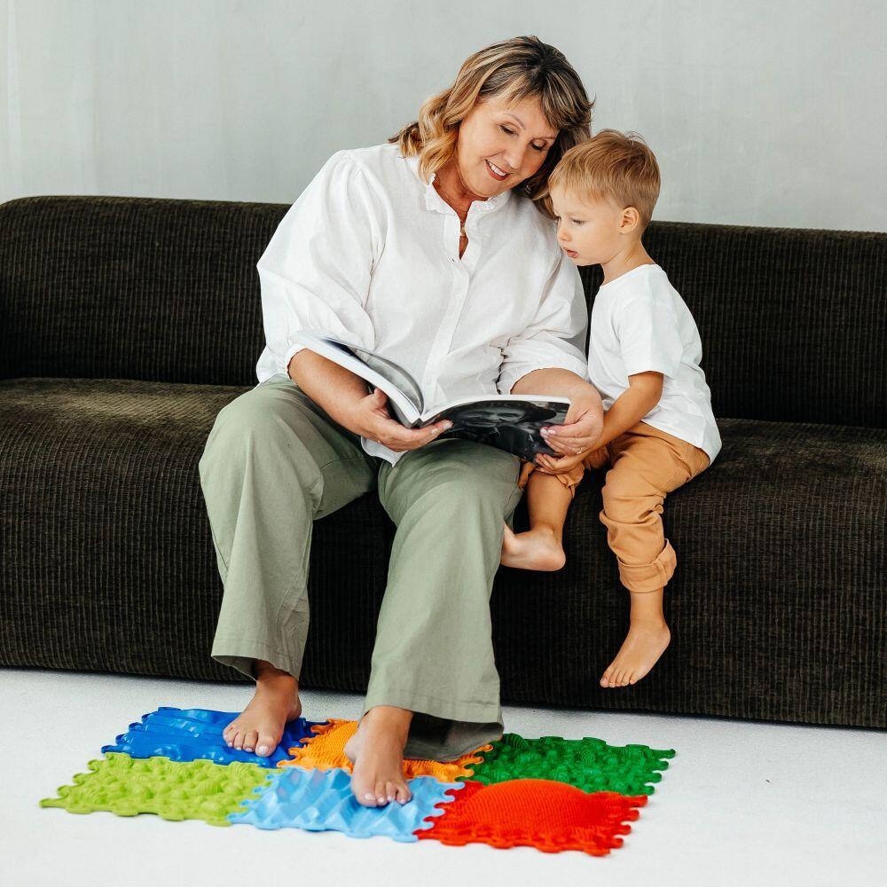 Alfombra Sensorial de Masaje Set 6 Piezas Puzzle Sensorial 7/7