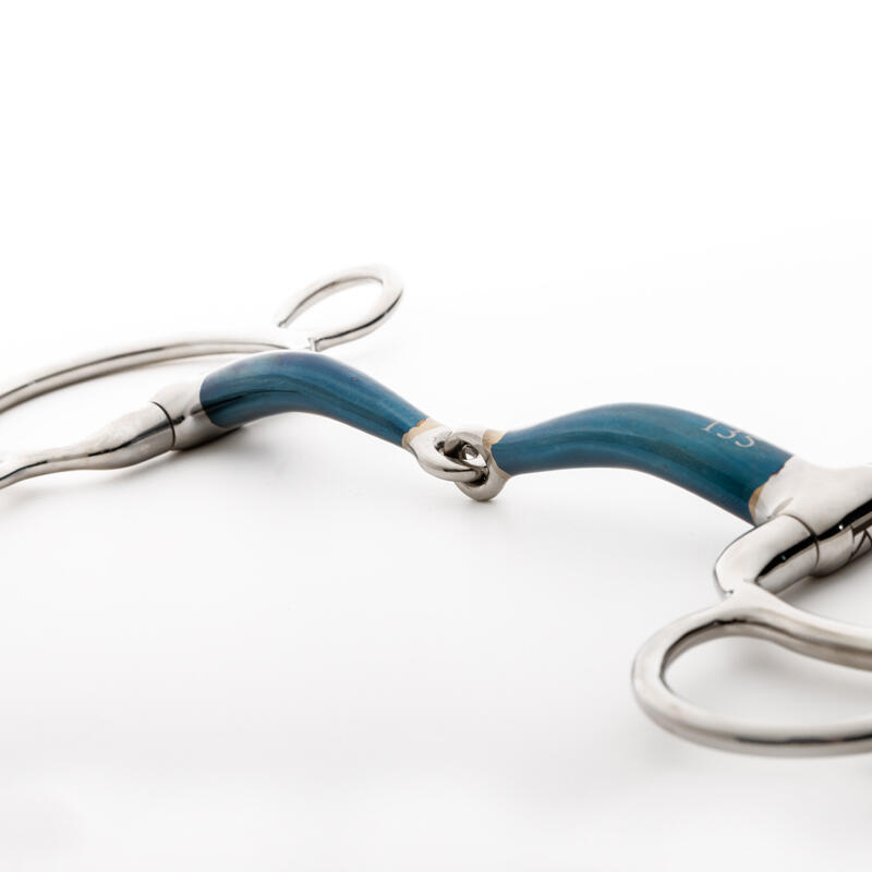 Mors 3 o 4 anelli per cavallo a semplice rottura Kavalkade Ergonomic 3/4