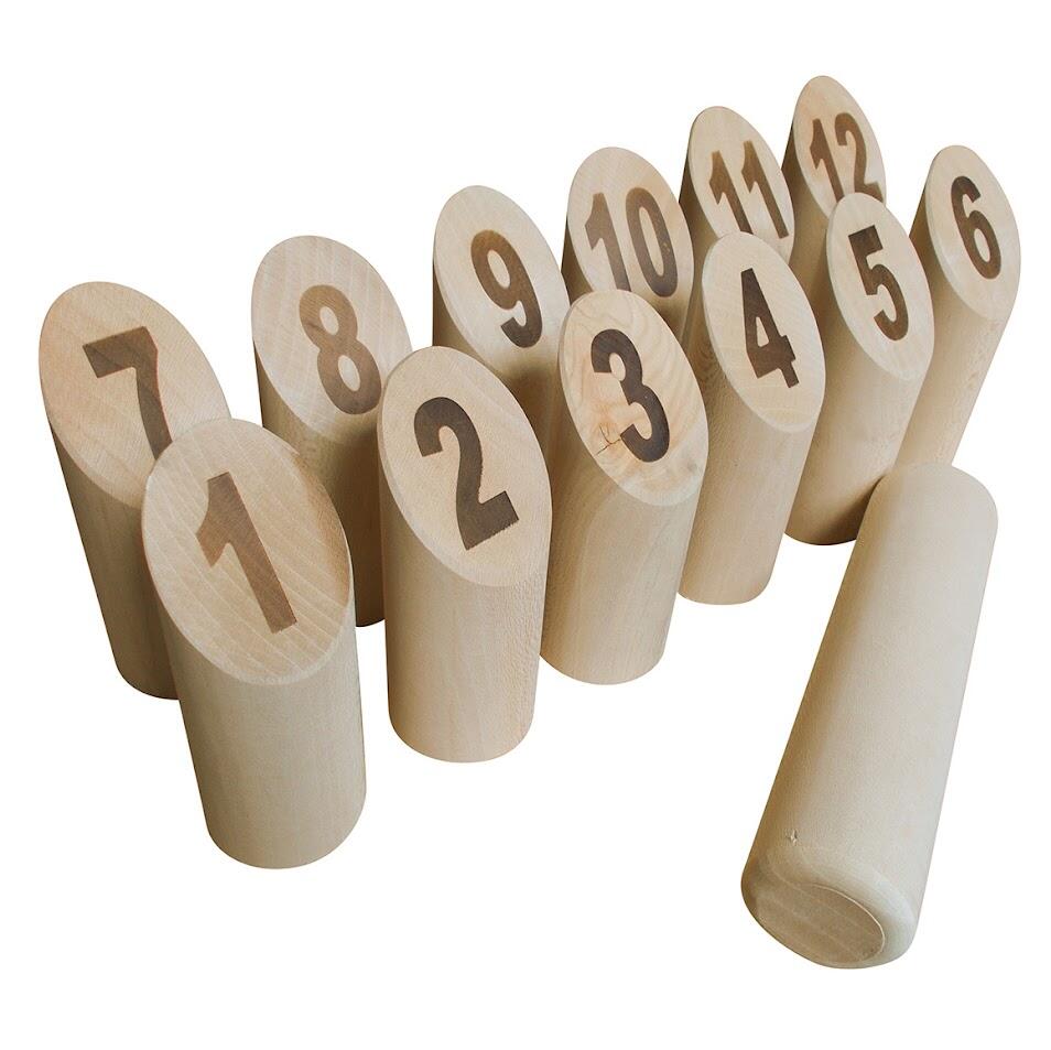 Jeu de Mölkky Original avec son coffret en bois 4/5
