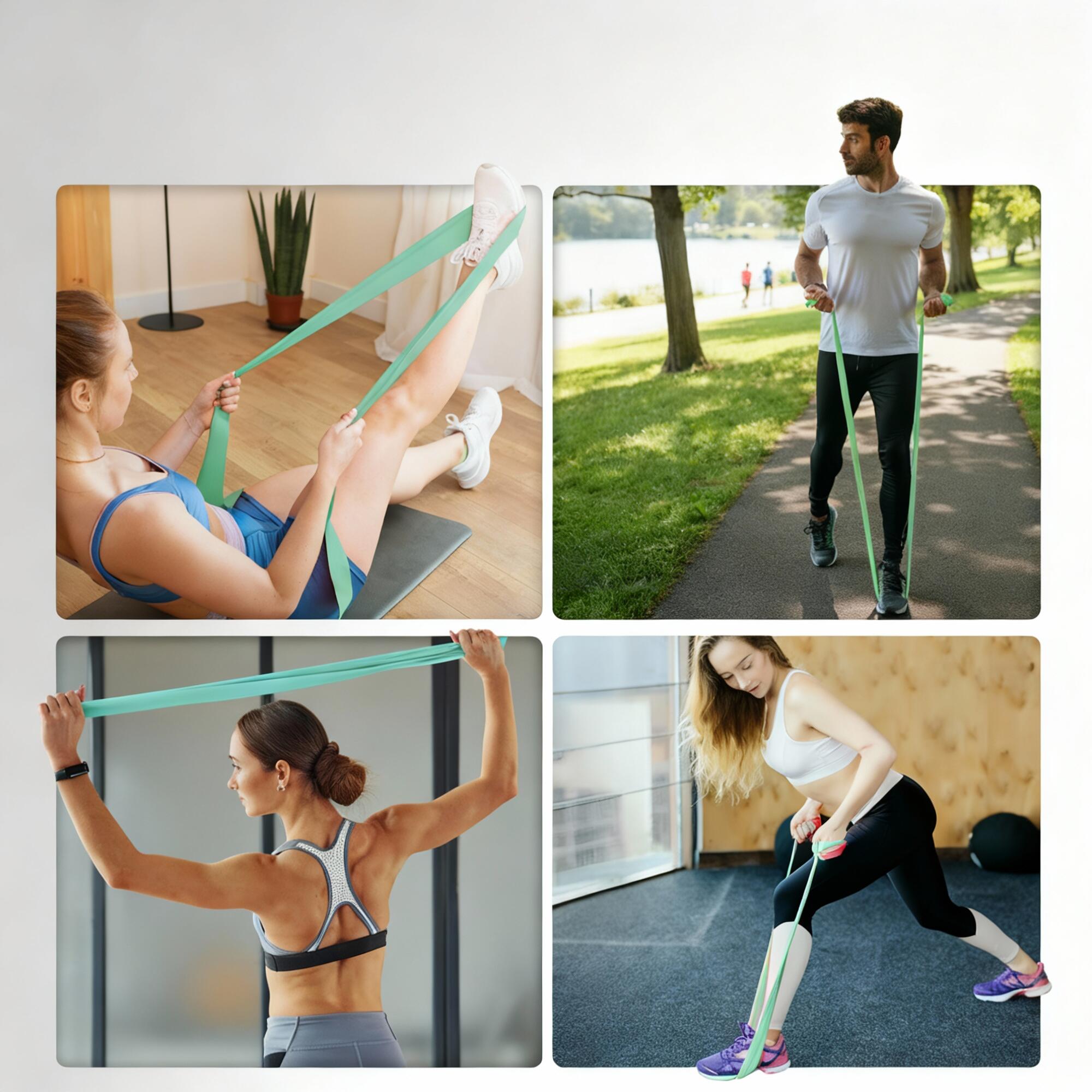Latexfreie Widerstandsbänder für Gelenkschonendes Training & Rehabilitation 7/7