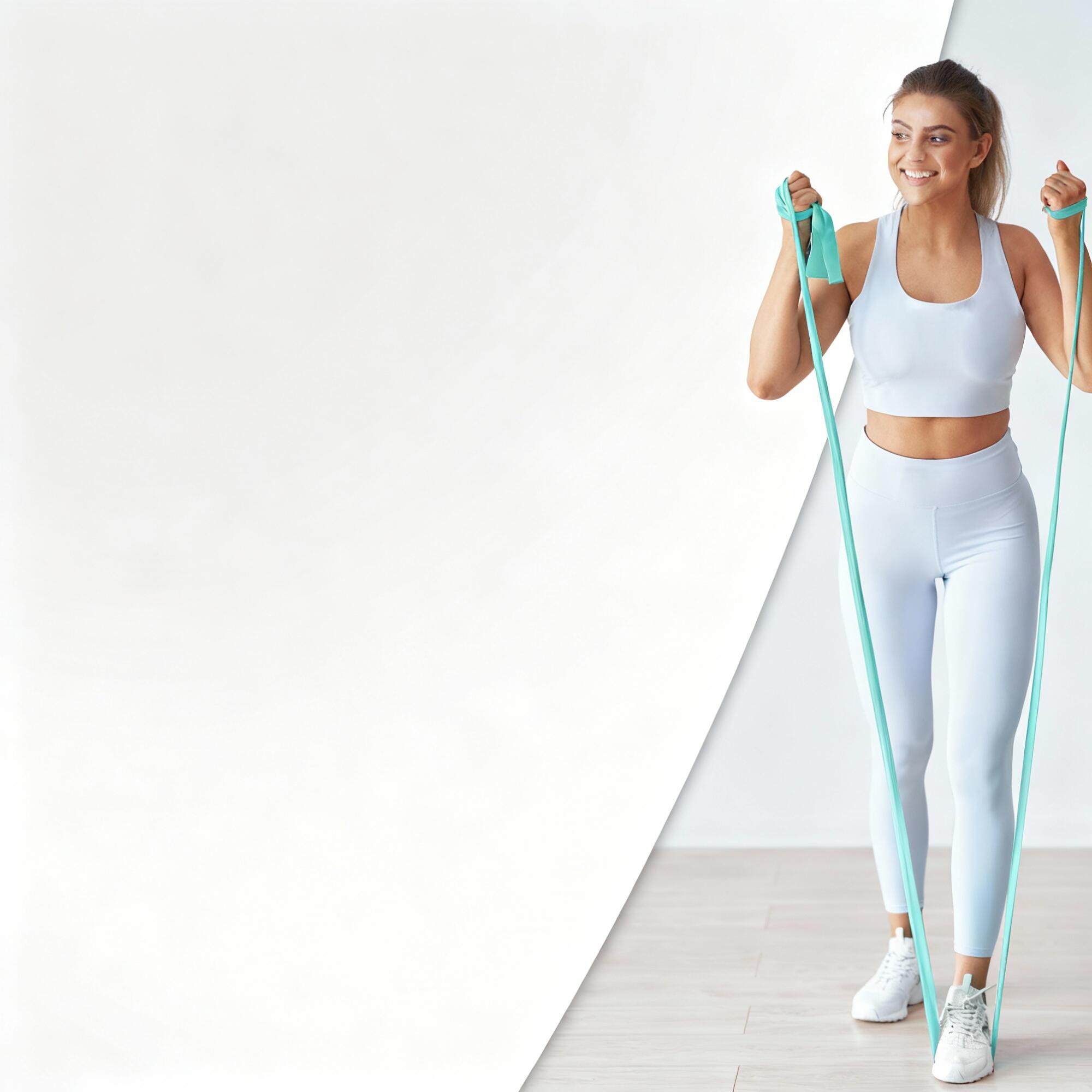 Latexfreie Widerstandsbänder für Gelenkschonendes Training & Rehabilitation 6/7
