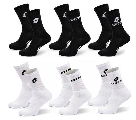 Chaussettes SPORT LOTTO CREW - Pack de 6 Paires
