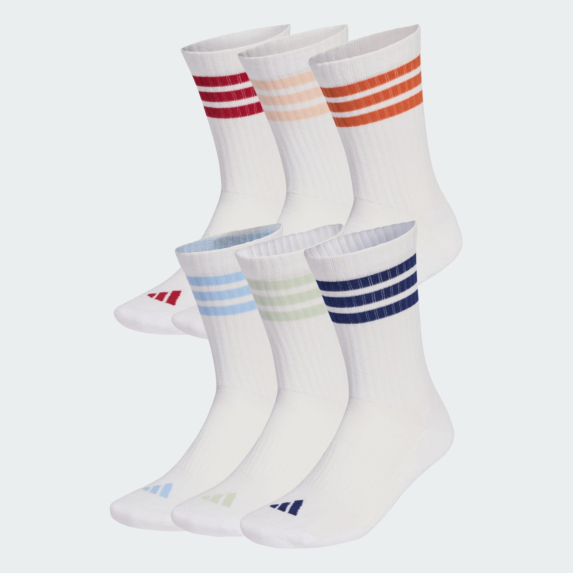 calcetines clásicos con acolchado 3 Stripes Essentials (6 pares) 4/4