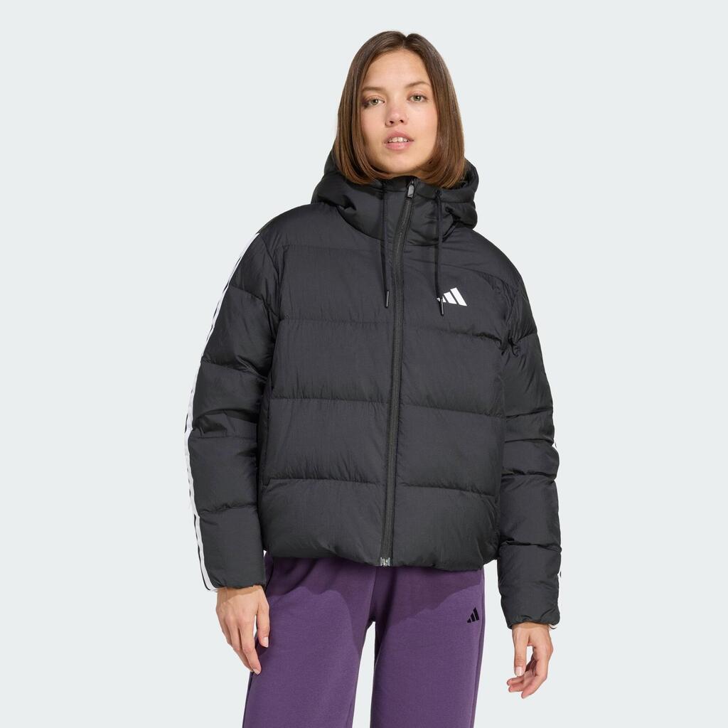 Essentials Climawarm 3-Stripes Puffer Down Hooded Jacket