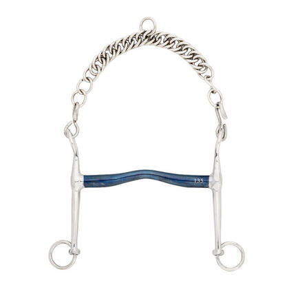 Mors de bride dressage pour cheval Kavalkade Ergonomic Tongue Port
