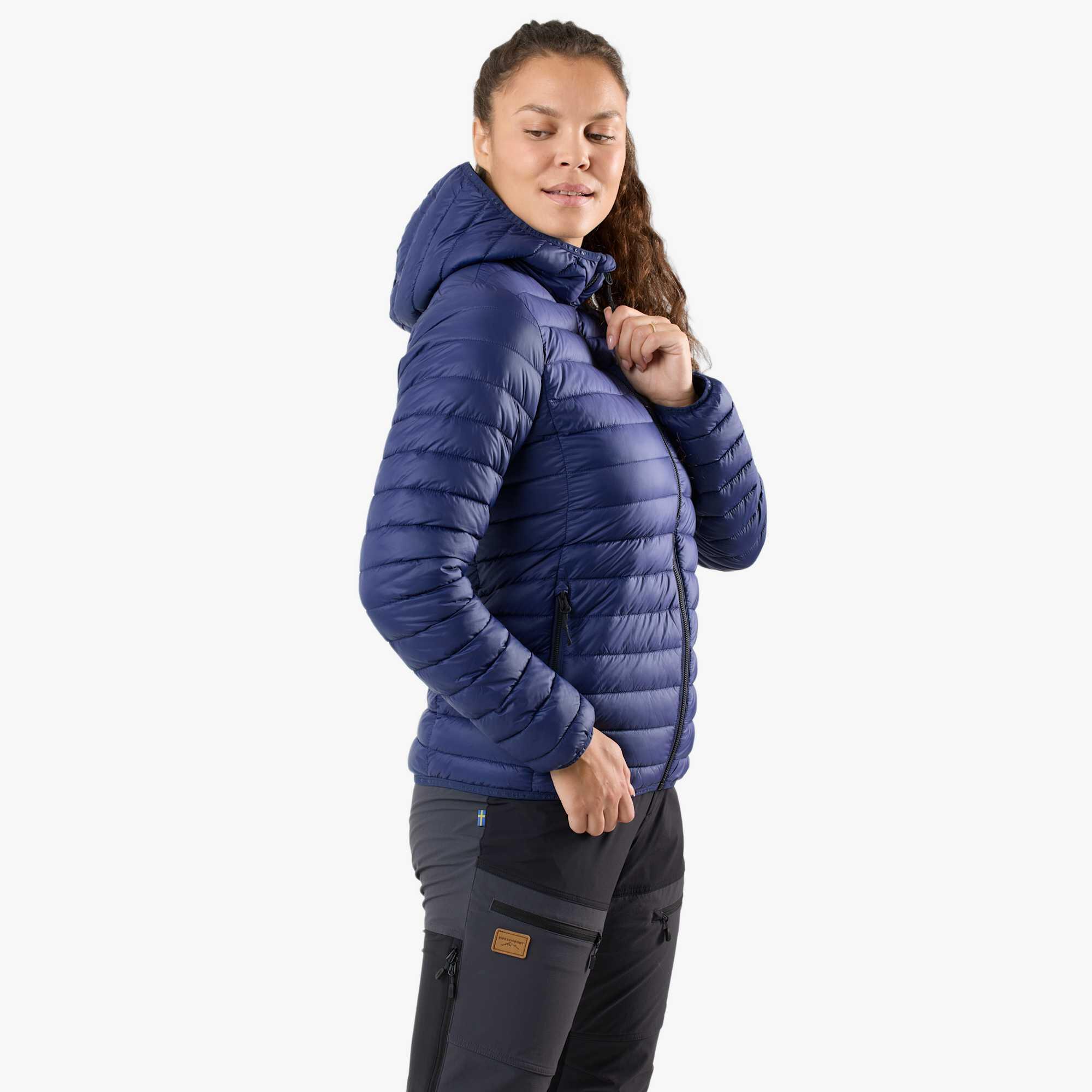 Giacca imbottita da escursionismo da donna traspirante Lofoten Hood Jacket 4/7