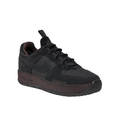 Nike Women's Air Force 1 Wild Black Velvet Brown