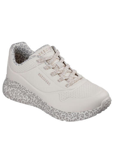 Skechers Damen UNO Lite Subtle Prints Sneaker 177293 OFWT Weiß