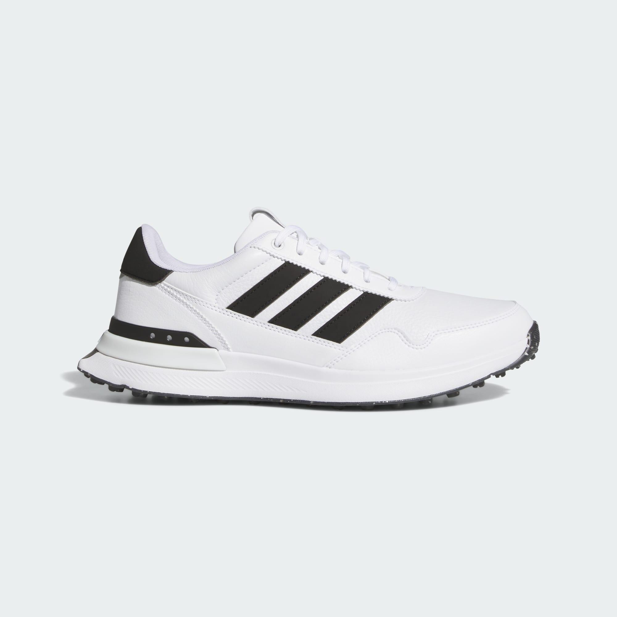 Adidas - Chaussure De Golf Sans Crampons Cuir S2g 26 - Chaussures De Golf - Blanc|noir - Decathlon