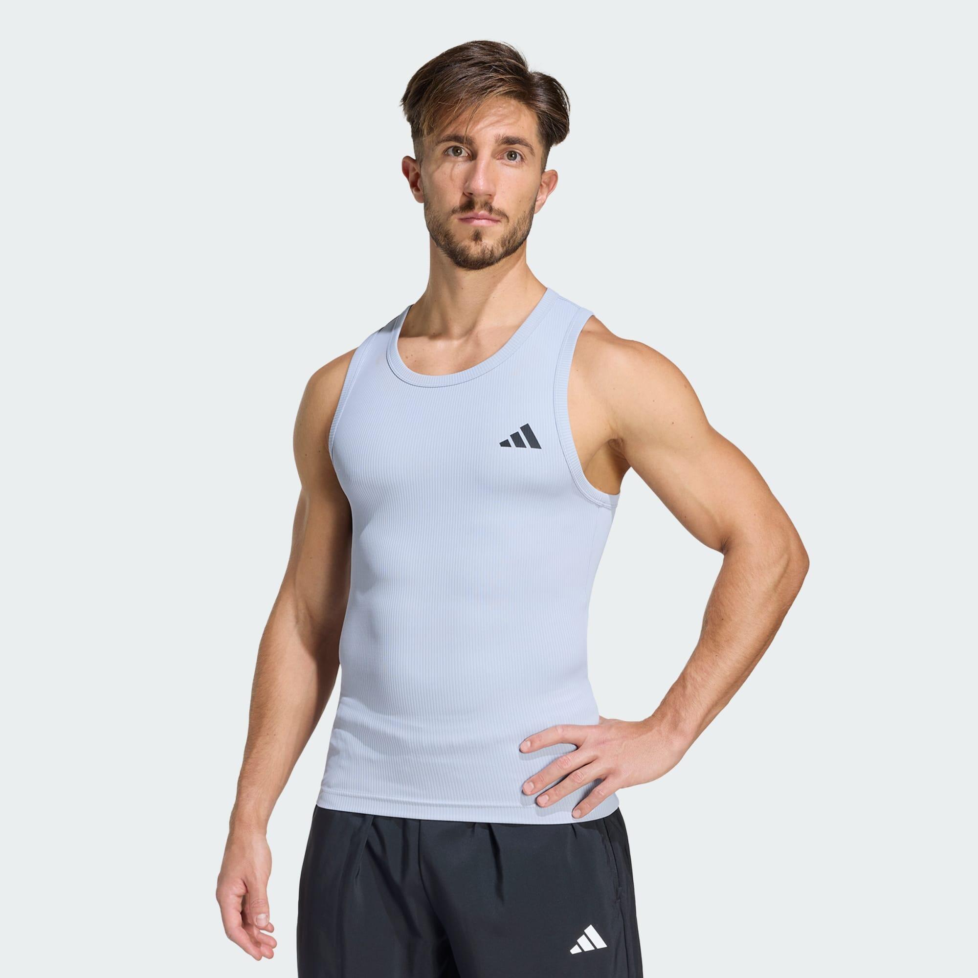 ADIDAS POWER ESSENTIALS WORKOUT RIB TANK
