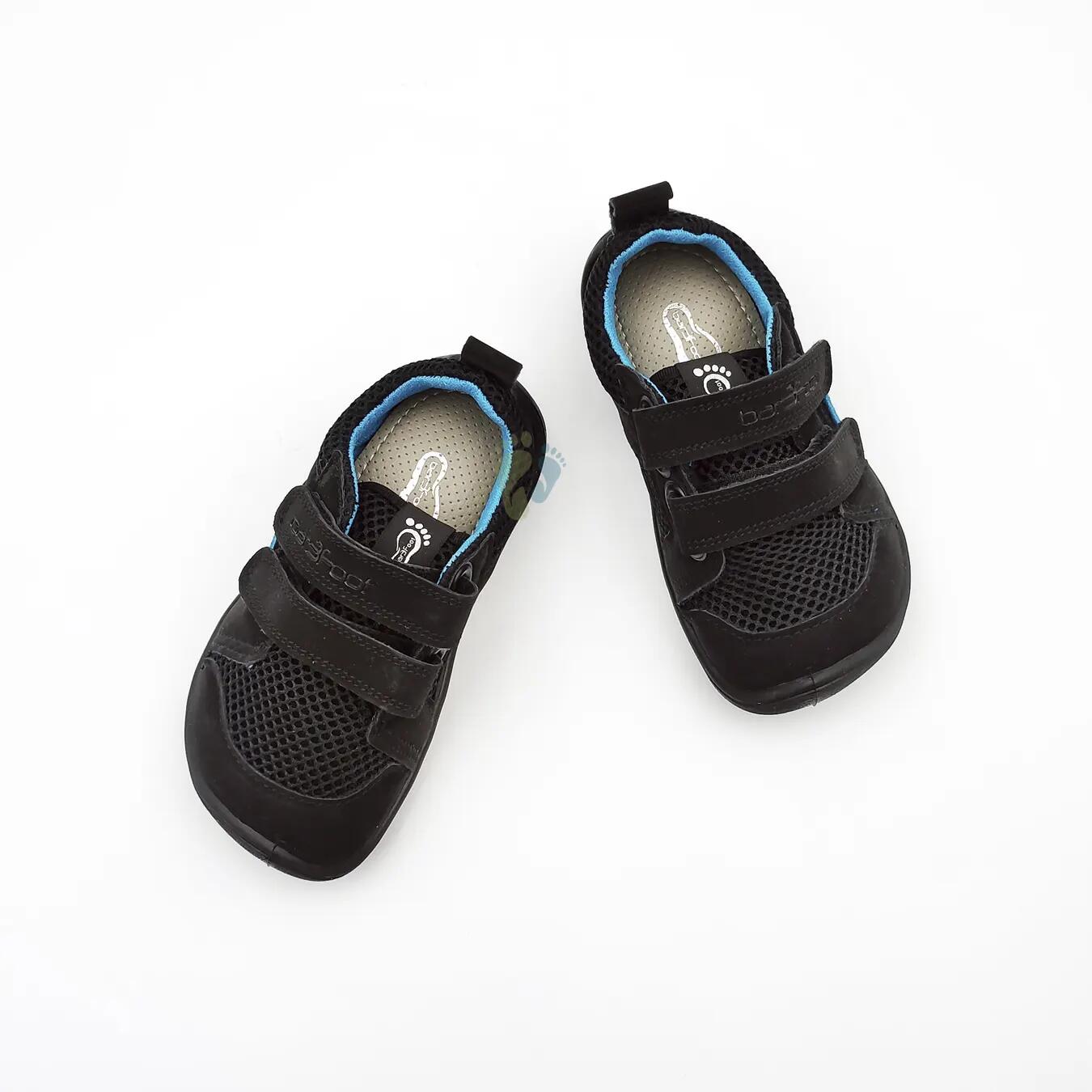 Bar3foot Sapatilhas Kansas Preto Turquesa - Tamanho 27 3/5