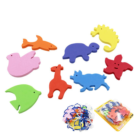 SOFTEE SET ANIMALS Set animali in schiuma, 8 mm