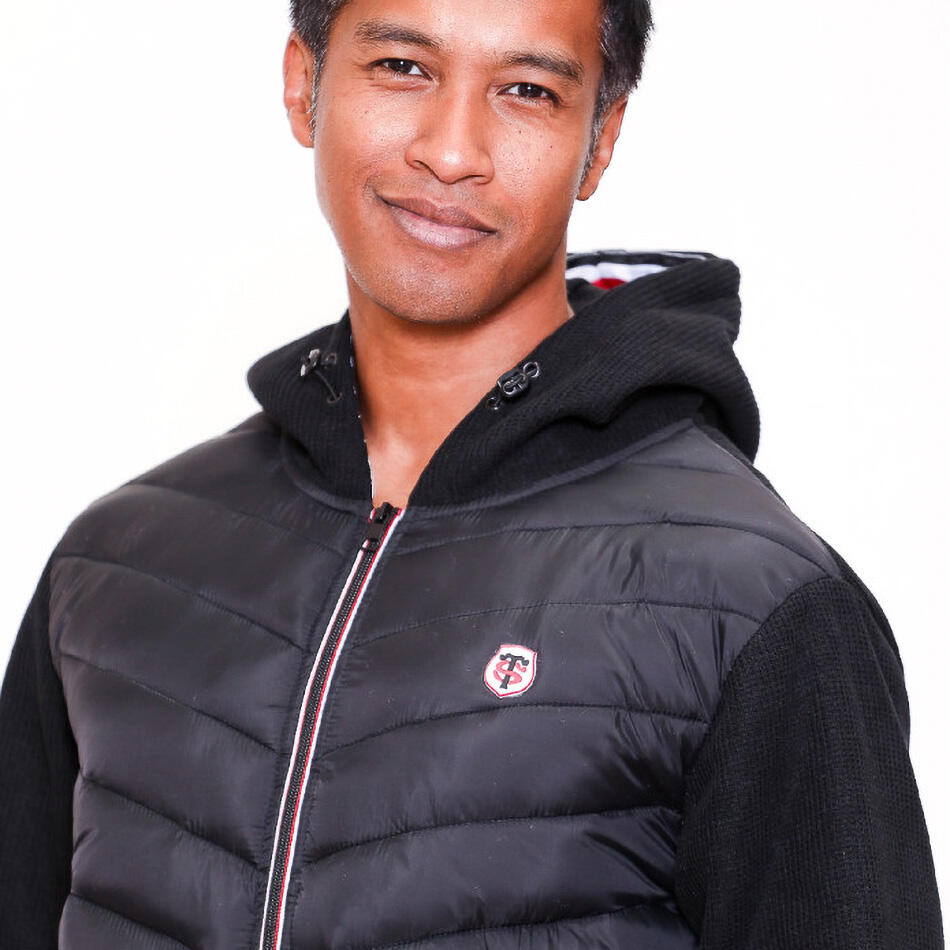 Giacca con cappuccio unisex Loplak Stade Toulousain 3/4