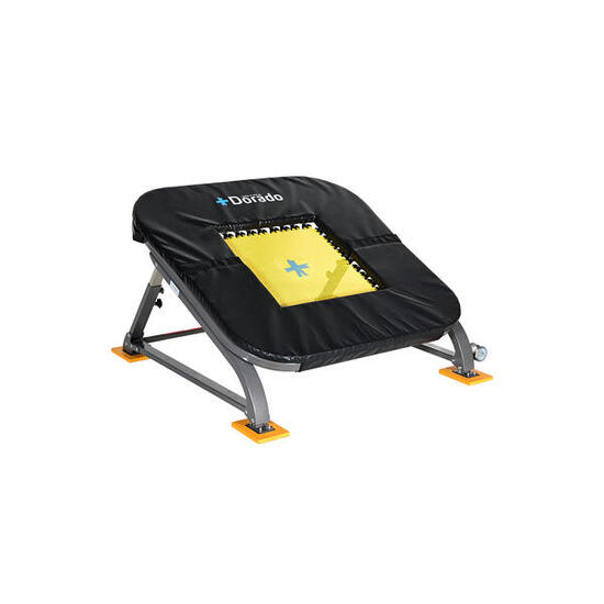 Minitramp Dorado 36 Federn, gelbes Sprungtuch Trampolin Unisex