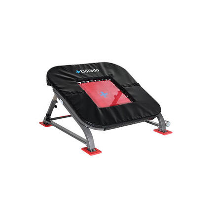 Minitramp Dorado 40 Federn, rotes Sprungtuch Trampolin Unisex